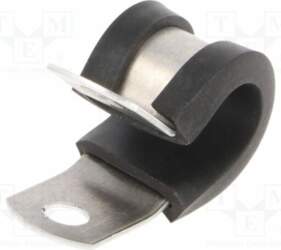HELLERMANNTYTON Fixing clamp; Øbundle : 50