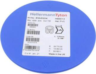 HELLERMANNTYTON Markers; Marking: A; 1÷3mm; PVC