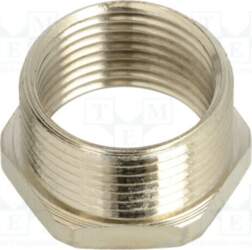 HELLERMANNTYTON Thread adapter; M20; PG16; brass