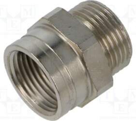 HELLERMANNTYTON Thread adapter; PG11; M20; brass