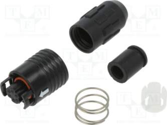 HIROSE Connector: circular; push-pull; plug; PIN: