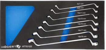 HÖGERT TECHNIK Wrench-set; box; 7pcs. |