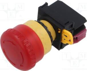 IDEC Switch: emergency stop; 22mm; Stabl