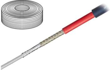 IGUS Wire: coaxial; chainflex® CFKoax; grey