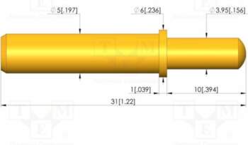 INGUN Test acces: test needle; Maksimum