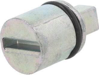 Insert for lock; cast zinc; 27mm