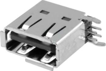 JST Connector: USB A; socket; on