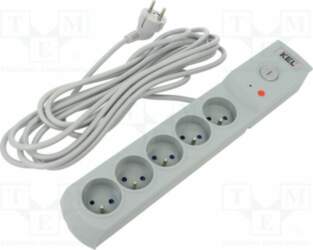 KEL Plug socket strip: protective; Sockets: