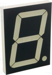 KINGBRIGHT ELECTRONIC Display: LED; 7-segment; 101