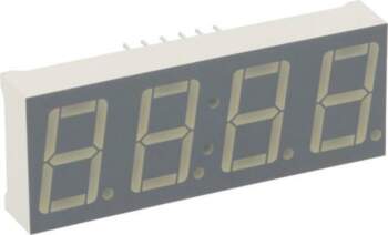 KINGBRIGHT ELECTRONIC Display: LED; 7-segment; 14mm
