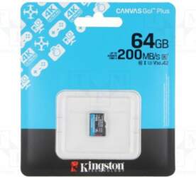 Kingston Technology Memory card; microSDXC; 64GB