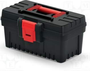 KISTENBERG Chest; tool case; black; polymer