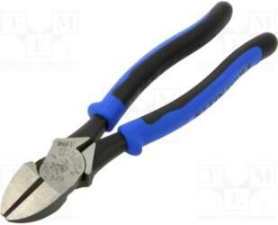 KLEIN TOOLS Pliers; side,cutting; ergonomic