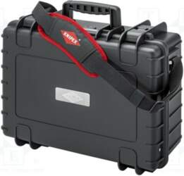 KNIPEX Case; tool case; black; polypropylene