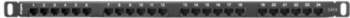LANBERG Patch panel; RACK; black; RJ45