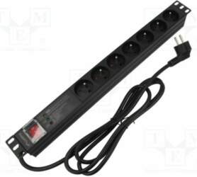 LANBERG Plug socket strip: protective; Sockets: