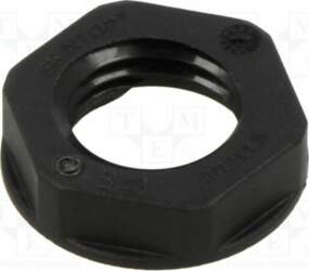 LAPP Nut; M12; polyamide; 17mm; black