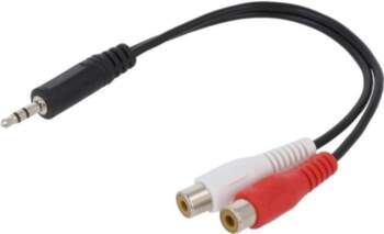 LOGILINK Cable; Jack 3.5mm 3pin