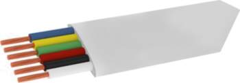 LOGILINK Wire: telecommunication cable; stranded; white