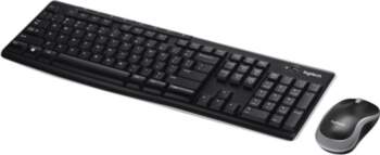 Logitech MK270 combo  US Wireless  Black
