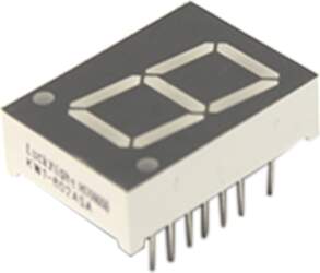 LUCKY LIGHT Display: LED; 7-segment; 14