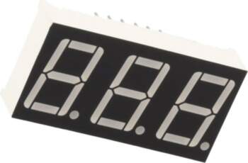 LUCKY LIGHT Display: LED; 7-segment; 14