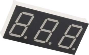 LUCKY LIGHT Display: LED; 7-segment; 20