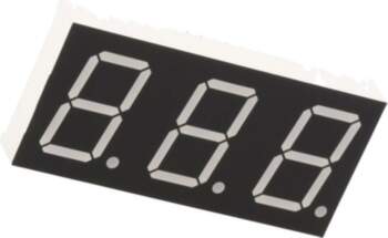LUCKY LIGHT Display: LED; 7-segment; 20
