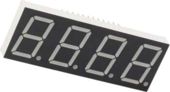LUCKY LIGHT Display: LED; 7-segment; 20