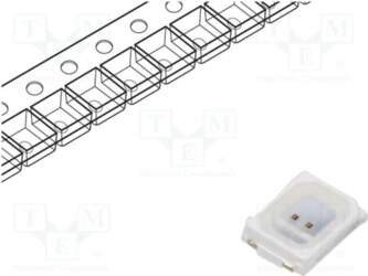 LUCKY LIGHT LED; red; SMD; 2000mcd