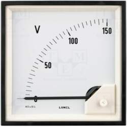 LUMEL Voltmeter; on panel; VDC: 0÷1