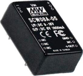 MEAN WELL Converter: DC/DC; 8W; Uin: