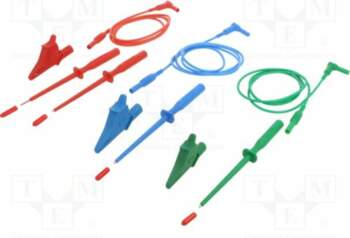 MEGGER Test lead: kit; banana plug
