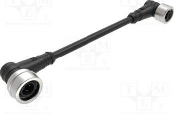 MOLEX Cable: for sensors; M12; unshielded