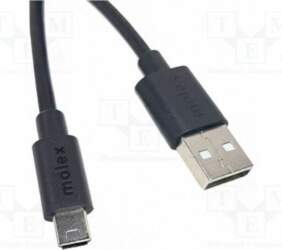 MOLEX Cable; USB 2.0; black