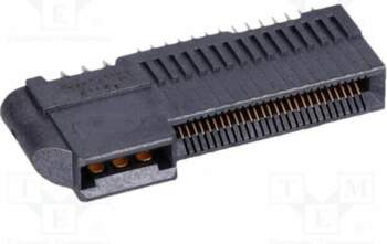 MOLEX Connector: card edge; socket; straight