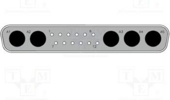 MOLEX Connector: D-Sub; straight; crimped; Type: