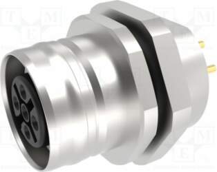 MOLEX Connector: M12; socket; PIN: 5