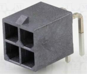 MOLEX Connector: wire-board; PIN: 4; Mega-Fit