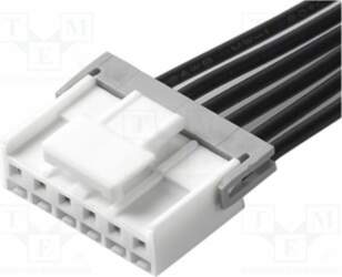 MOLEX Connector: wire-board; socket; PIN: 6