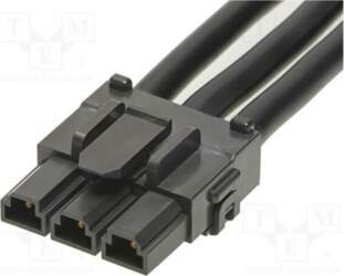 MOLEX Socket; female; PIN: 3; 600V