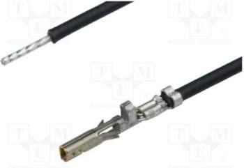 MOLEX Socket; PIN: 1; compression; Plating: