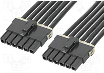 MOLEX Socket; PIN: 6; Mega-Fit; 25A