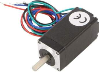 Motor: stepper; 4.3VDC; Shaft: D