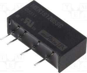 Murata Power Solutions Converter: DC/DC; 1W