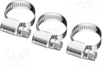 NEO TOOLS Worm gear clamp; W: