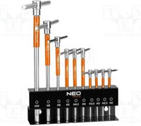 NEO TOOLS Wrench: hex key-set; Kit:
