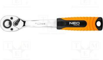 NEO TOOLS Wrench: rattle; 1/4"; with