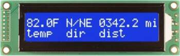 NEWHAVEN DISPLAY INTERNATIONAL Display: LCD; alphanumeric