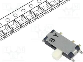 NIDEC COPAL ELECTRONICS Switch: slide; Pos:
